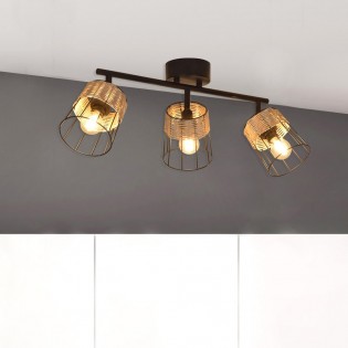 Regleta de techo Indah (3 luces)