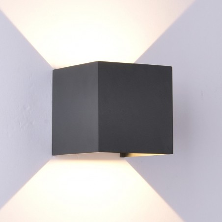 Aplique de exterior LED Davos (2x6W)