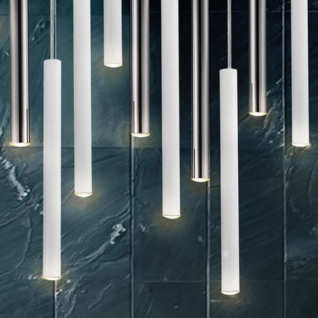 Lámpara colgante LED Varas (14x5W)