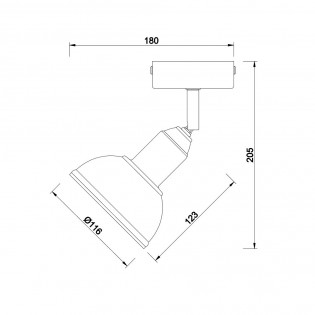 Aplique de pared Delhi