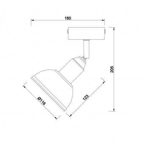 Aplique de pared Delhi