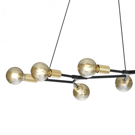 Lámpara colgante Cross (7 luces)