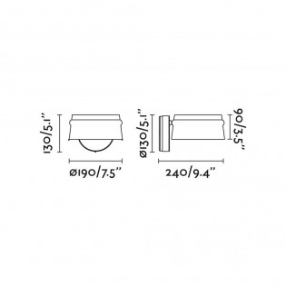 Aplique de pared LED Loop (6W)