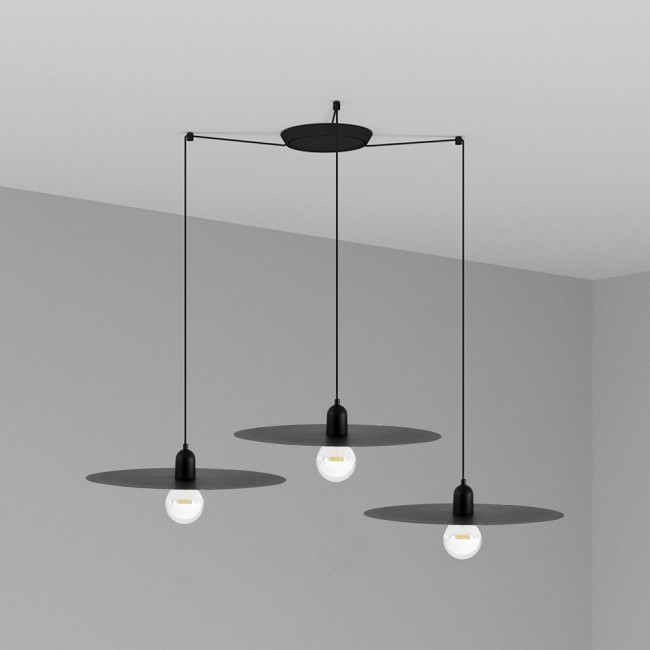 lampara colgante plat 3 luces