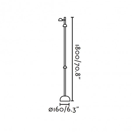 Farola de exterior LED Brot (21W)