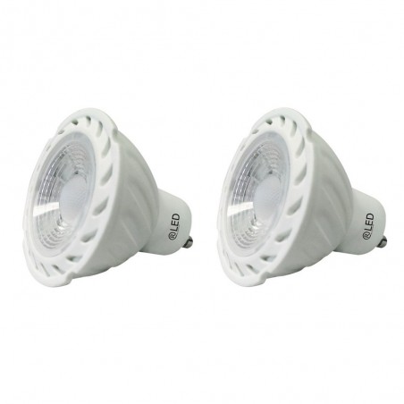 Pack 2 Bombillas LED GU10 (7W)