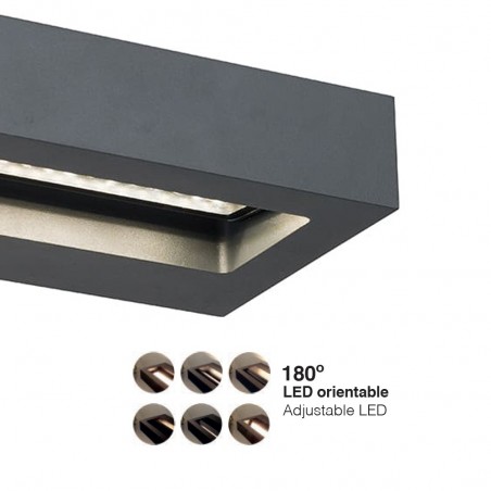Aplique de exterior LED Rivas (12W)