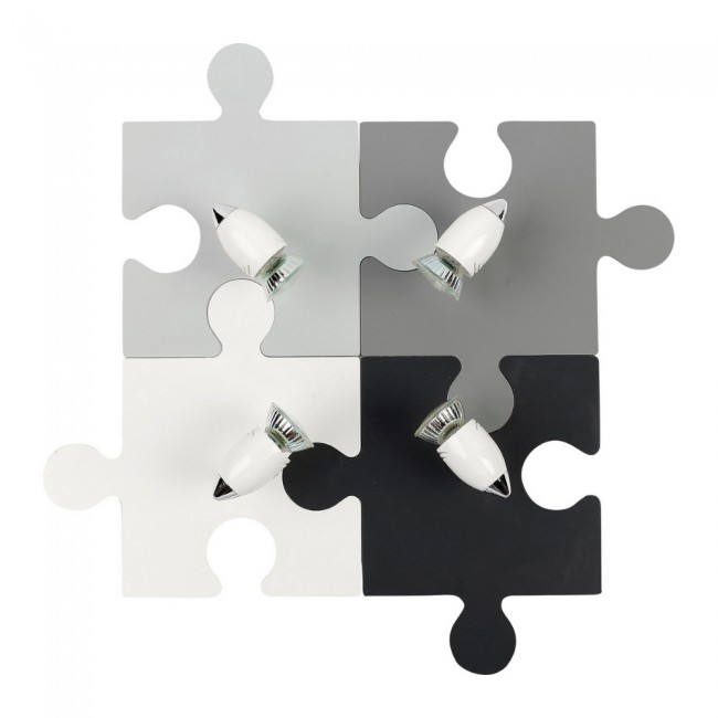 Aplique de pared Puzzle (4 Luces) Aplique de pared Puzzle (4 Luces)
