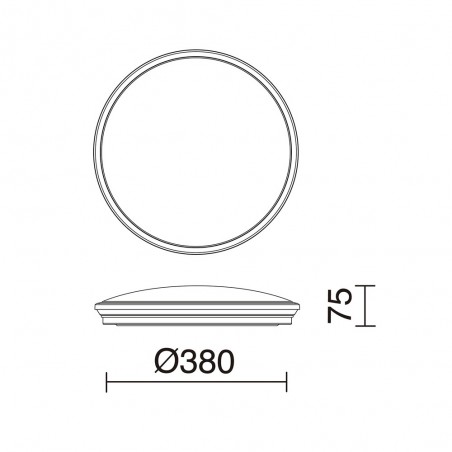 Plafón de techo LED Carme (27.50W)