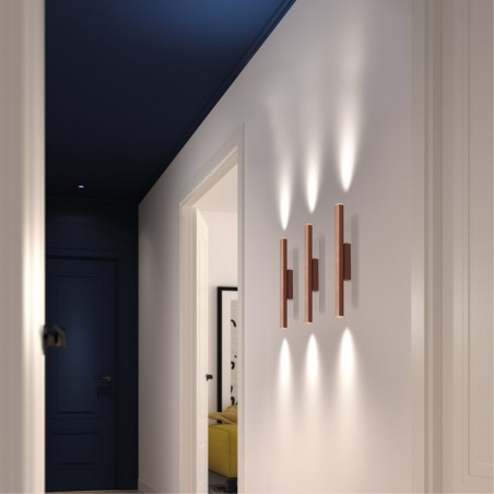 Aplique de pared LED Tania (2x4W)