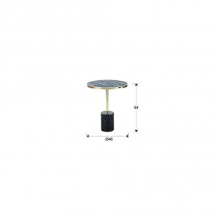 Mesa auxiliar Dekala II (54x46)