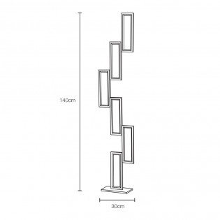 Lámpara de pie LED Structura (67W)
