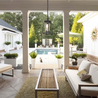 Lámpara de techo exterior West