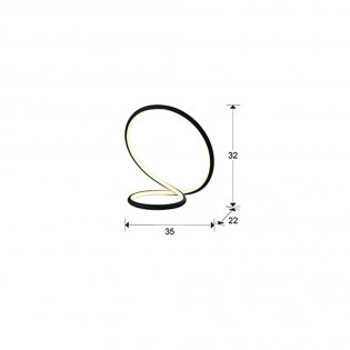 Lámpara de mesa LED Infinito (15W)