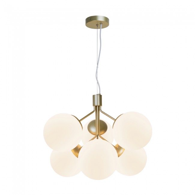 Lámpara colgante Ivona Opal (6 luces)