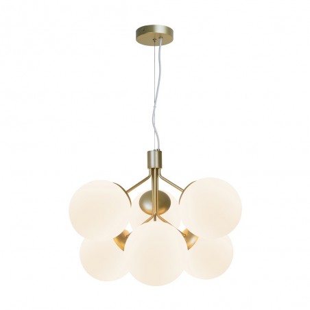 Lámpara colgante Ivona Opal (6 luces)