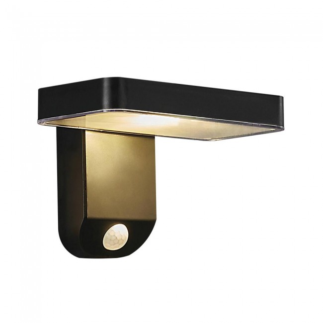 Aplique exterior LED solar con sensor Rica Square (5W)