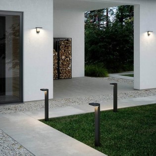 Aplique exterior LED solar con sensor Rica Square (5W)