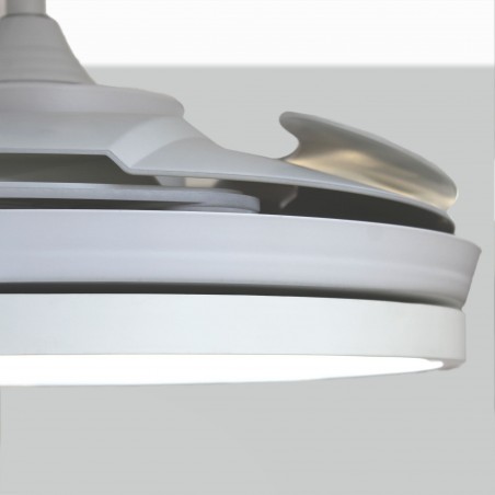 Ventilador LED con aspas plegables Brando (48W)