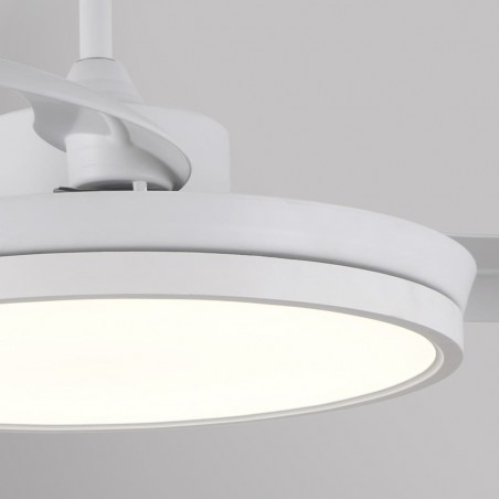 Ventilador LED con aspas plegables Brando (48W)