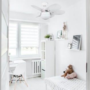 Ventilador de techo con luz Orion