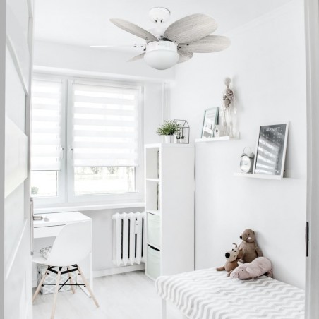 Ventilador de techo con luz Tauro