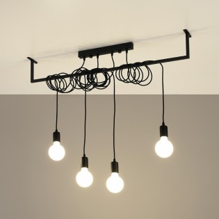 Regleta de techo Salamanca (4 luces)