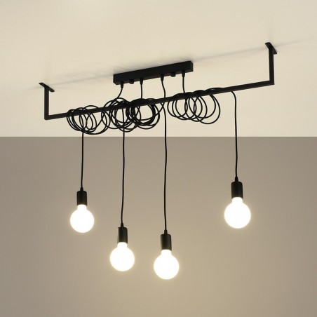 Regleta de techo Salamanca (4 luces)