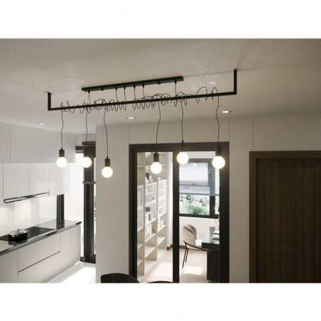 Regleta de techo Salamanca (6 luces)