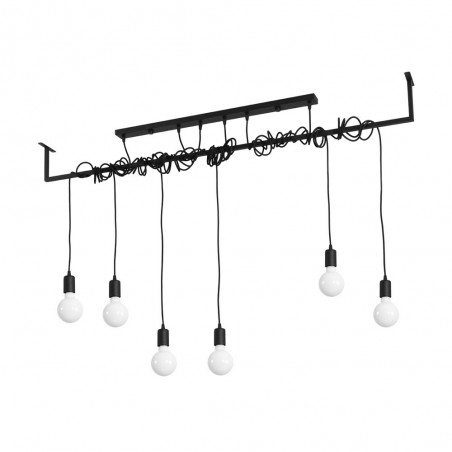 Regleta de techo Salamanca (6 luces)