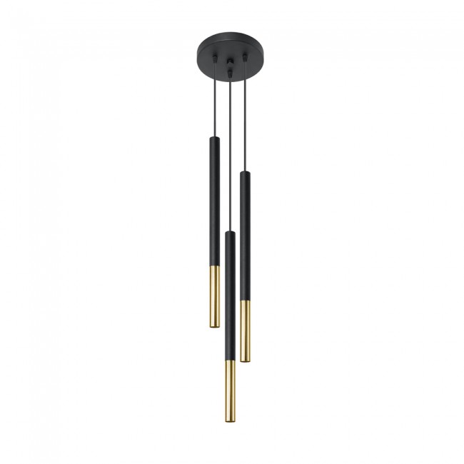 lampara colgante mozaica 3 luces