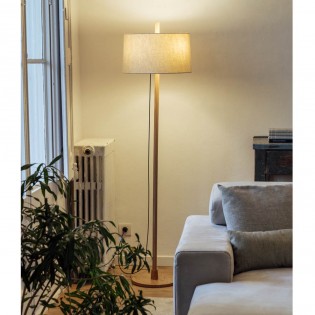 Lámpara de pie nórdica Linood