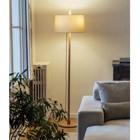 Lámpara de pie nórdica Linood