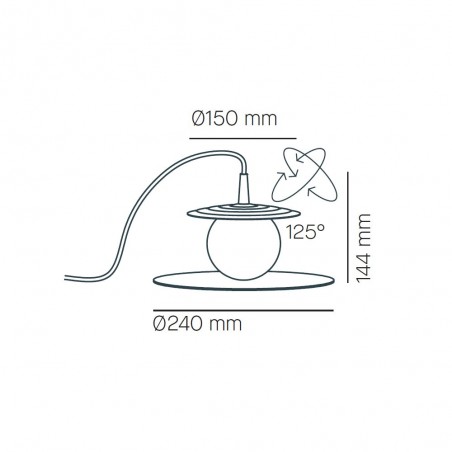 Lámpara de mesa Symphony
