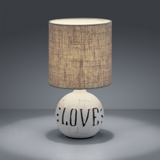 Lámpara de mesa Esna Love