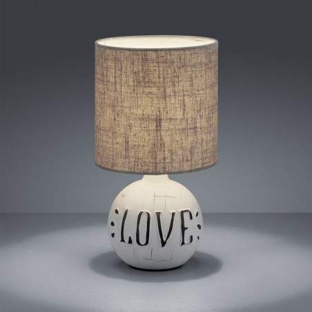 Lámpara de mesa Esna Love