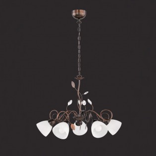 Lámpara de araña Traditio (5 luces)