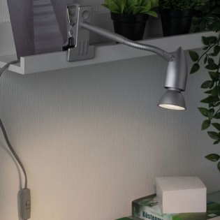 Lámpara con pinza/clip Geza