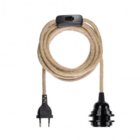 Portalámpara con enchufe E27