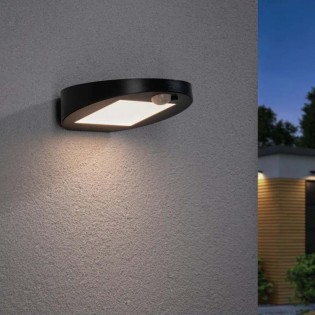 Aplique solar Led Ryse con sensor de movimiento