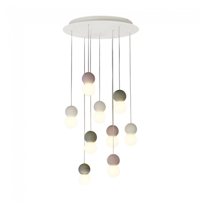 Lámpara de techo Galaxia (9 luces)