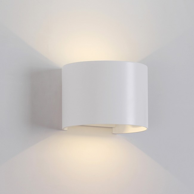 Aplique de pared exterior LED Davos II (2x6W) Aplique de pared exterior LED Davos II (2x6W)