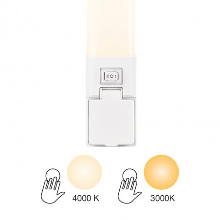 Aplique de pared LED para baños Sjaver (15W)