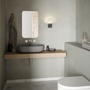 Aplique LED Dimable para baños Hester (9.5W)