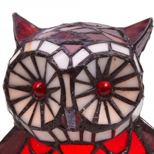 Lámpara de mesa Tiffany Búho