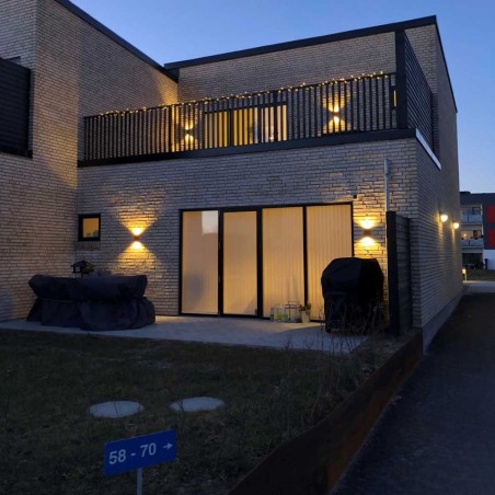 Aplique de exterior LED Rold Kubi (2x5W)