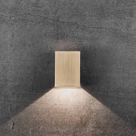 Aplique de pared exterior LED Fold 10 (2x3.5W)