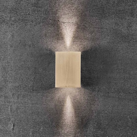 Aplique de pared exterior LED Fold 10 (2x3.5W)