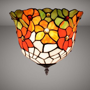 Plafón de techo Tiffany Bell