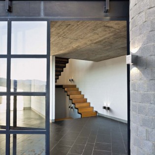 Aplique de exterior galvanizado LED Canto Kubi 2 (2x6W)